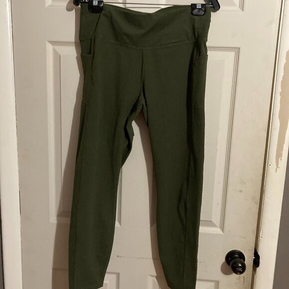 GREEN LEGGINGS - Picture 1 of 5